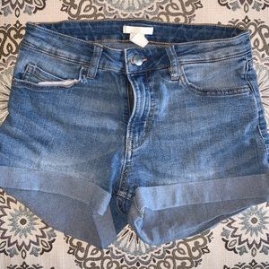 H&M Denim Shorts!!